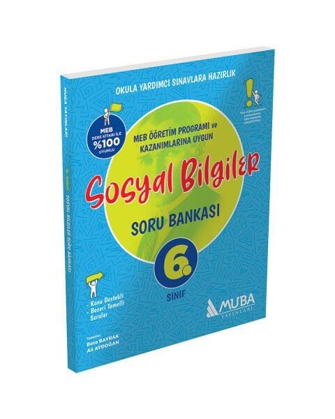 Muba Yayınları 6. Sınıf Sosyal Bilgiler Soru Bankası