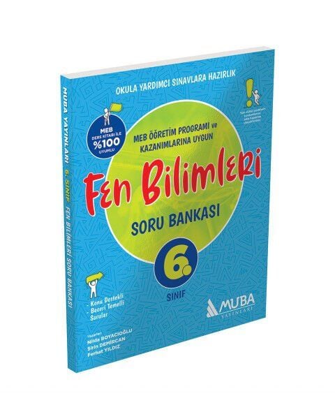 Muba Yayınları 6. Sınıf Fen Bilimleri Soru Bankası
