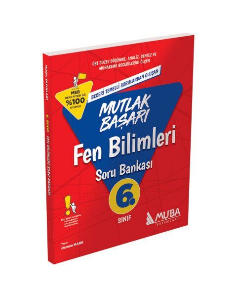 Muba Yayınları Mutlak Başarı 6. Sınıf Fen Bilimleri Soru Bankası