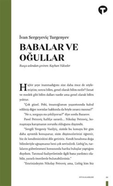 Babalar Ve Oğullar