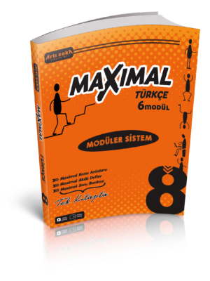 ARTI ZEKA 8. SINIF TÜRKÇE MAXİMAL MODÜLER SİSTEM 6 MODÜL
