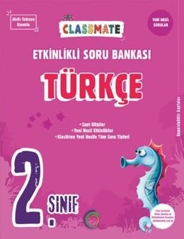 Okyanus Yayınları 2. Sınıf Classmate Türkçe Etkinlikli Soru Bankası