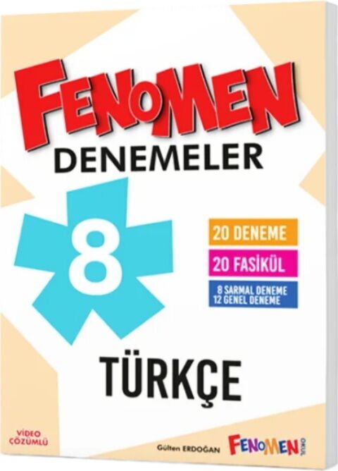 FENOMEN YAYINLARI 8. SINIF TÜRKÇE DENEMELER (20 DENEME)