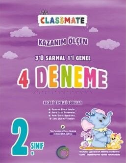 Okyanus Yayınları 2. Sınıf Classmate 4'Lü Deneme