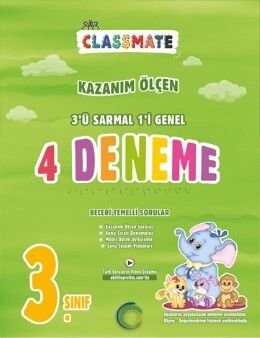 Okyanus Yayınları 3. Sınıf Classmate 4'Lü Deneme