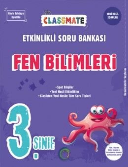 Okyanus Yayınları 3. Sınıf Classmate Fen Bilimleri Etkinlikli Soru Bankası