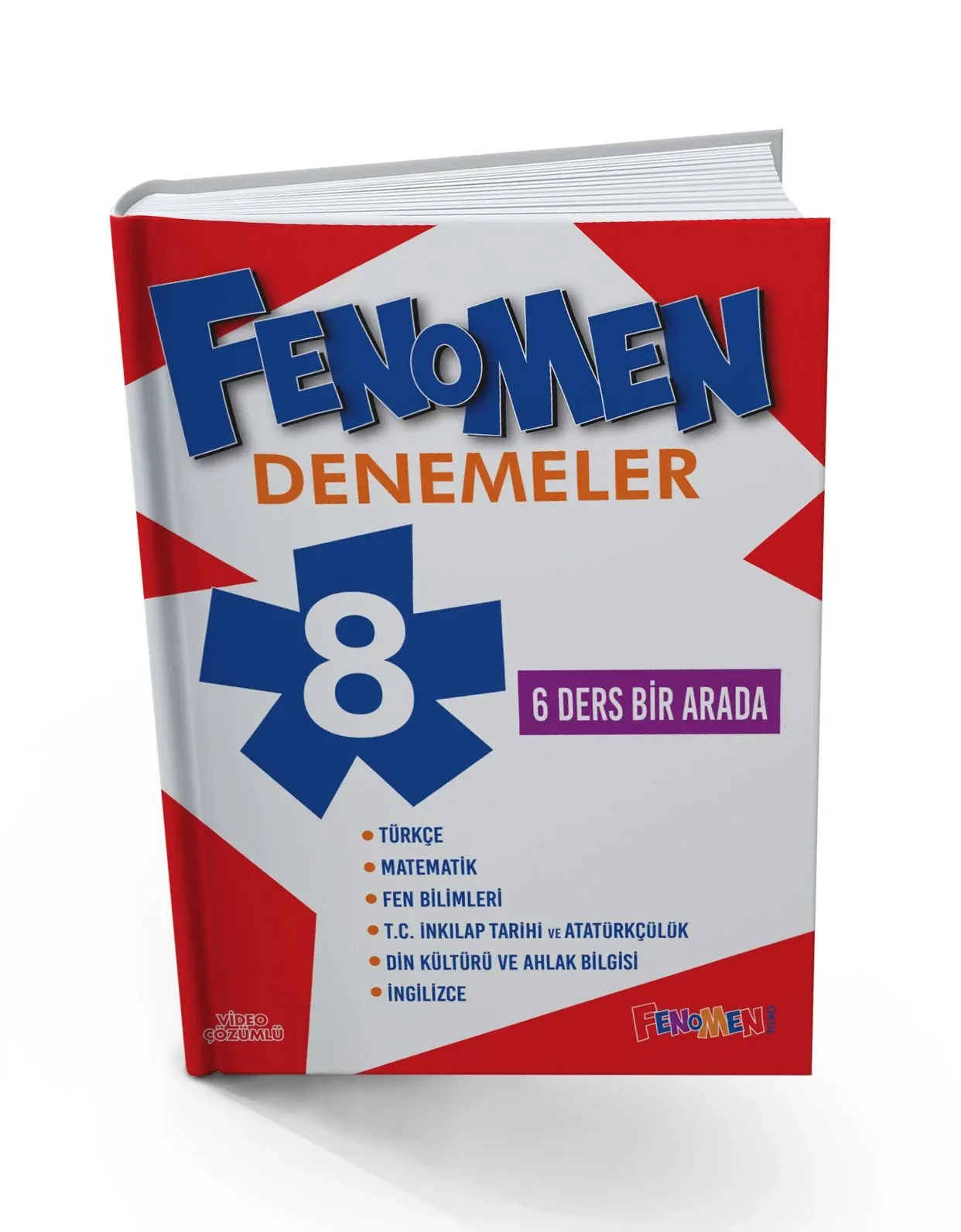 FENOMEN YAYINLARI 8. SINIF TÜM DERSLER BRANŞ DENEMELERİ (6 KİTAP)