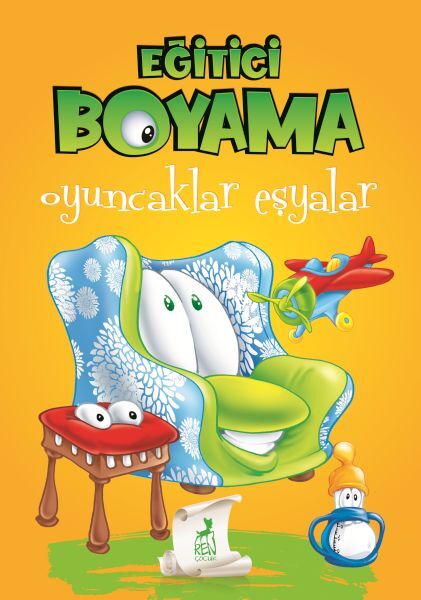 Eğitici Öğretici Boyama Oyuncaklar Eşyalar