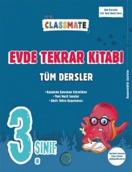 Okyanus Yayınları 3. Sınıf Classmate Tüm Dersler Evde Tekrar Kitabı