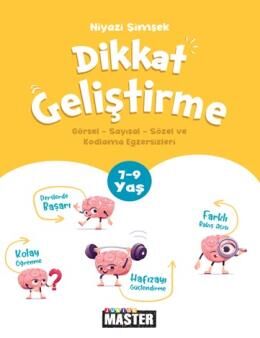 Okyanus Yayınları 7-9 Yaş Junior Master Dikkat Geliştirme Egzersizleri