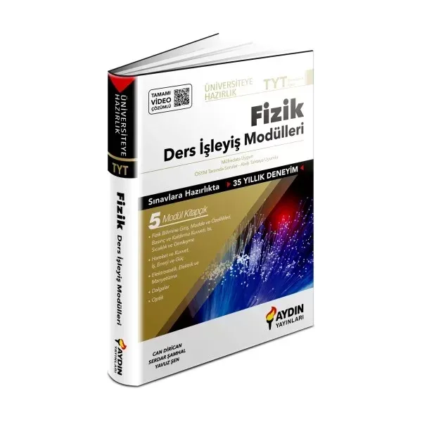 Aydın Yayınları TYT Fizik Ders İşleyiş Modülleri Üniversiteye Hazırlık