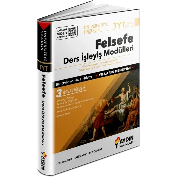 Aydın Yayınları TYT Felsefe Ders İşleyiş Modülleri Üniversiteye Hazırlık