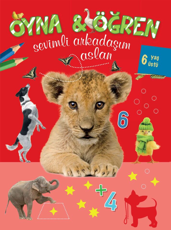 Oyna Öğren Sevimli Arkadaşım Aslan 6 Yaş Üstü