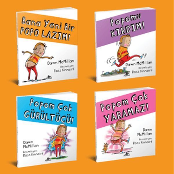 Bana Yeni Bir Popo Lazım Serisi 4 Kitap