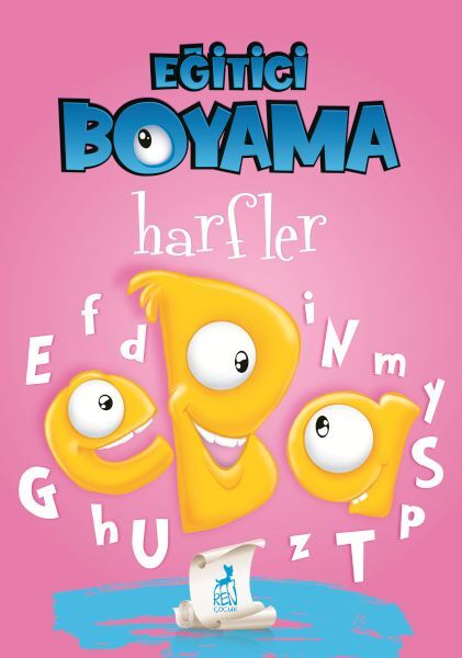 Eğitici Öğretici Boyama Harfler