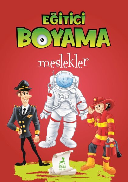 Eğitici Öğretici Boyama Meslekler