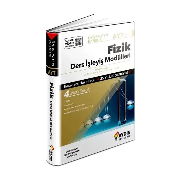 Aydın Yayınları AYT Fizik Ders İşleyiş Modülleri Üniversiteye Hazırlık