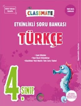 Okyanus Yayınları 4. Sınıf Classmate Türkçe Etkinlikli Soru Bankası