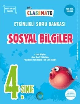 Okyanus Yayınları 4. Sınıf Classmate Sosyal Bilgiler Etkinlikli Soru Bankası
