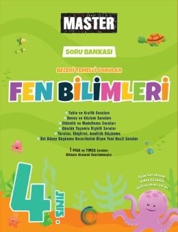 OKYANUS YAYINLARI 4. SINIF MASTER FEN BİLİMLERİ SORU BANKASI