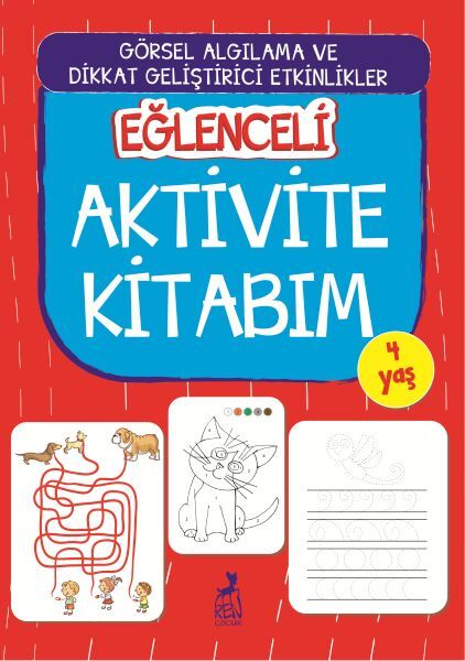 Eğlenceli Aktivite Kitabım 4 Yaş