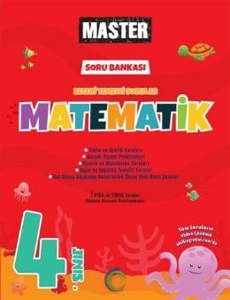 OKYANUS YAYINLARI 4. SINIF MASTER MATEMATİK SORU BANKASI