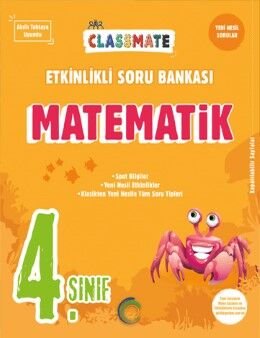 Okyanus Yayınları 4. Sınıf Classmate Matematik Etkinlikli Soru Bankası