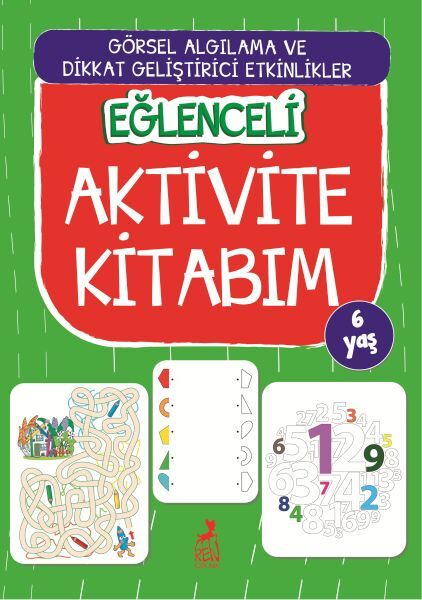 Eğlenceli Aktivite Kitabım 6 Yaş