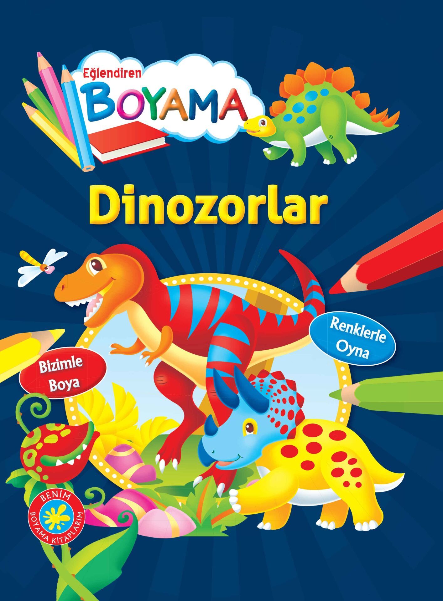 Eğlendiren Boyama Dinozorlar