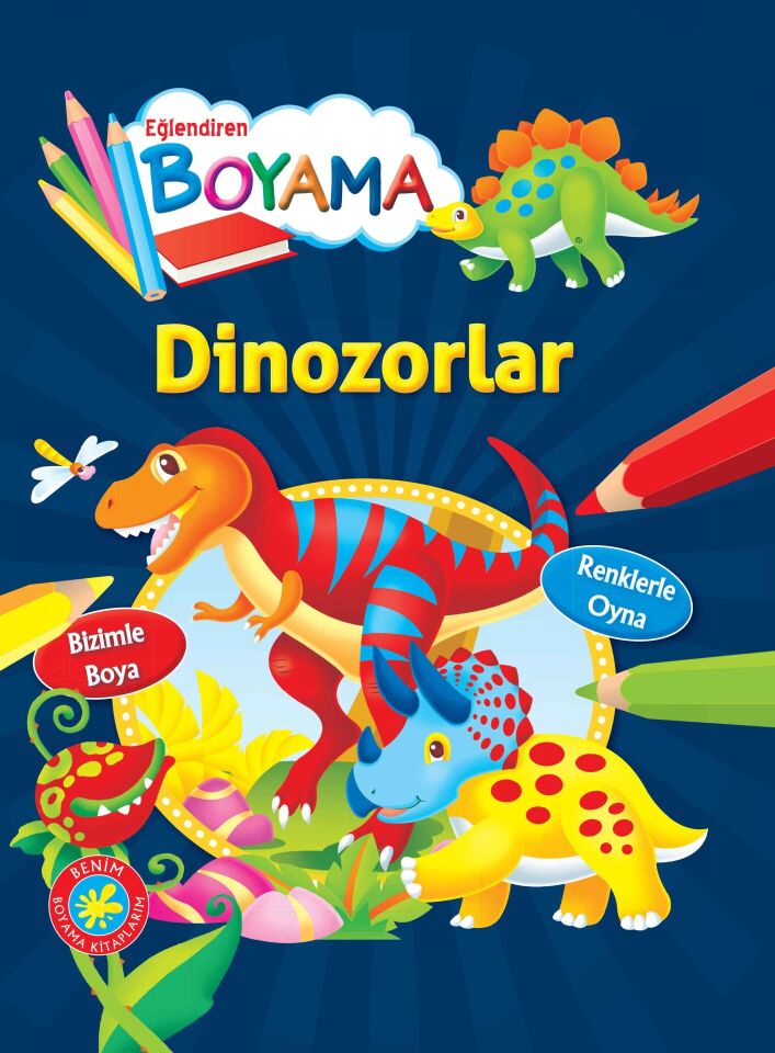 Eğlendiren Boyama Dinozorlar