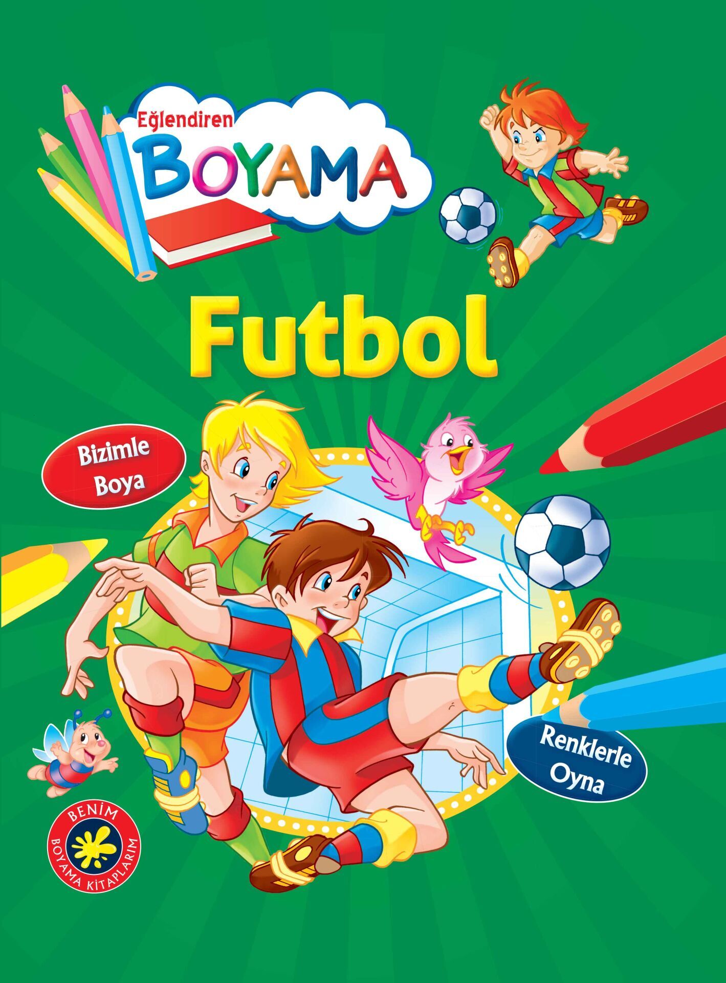 Eğlendiren Boyama Futbol