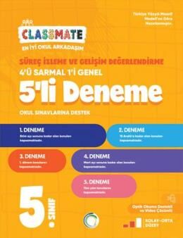 Okyanus Yayınları 5. Sınıf Classmate 5'Li Deneme
