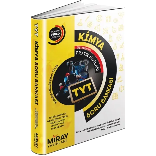 Miray Yayınları TYT Kimya Konu Özetli Soru Bankası