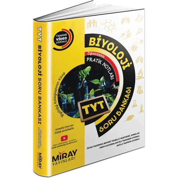 Miray Yayınları TYT Biyoloji Konu Özetli Soru Bankası
