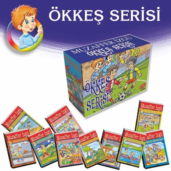 Muzaffer İzgü Öykü Seti 10 Kitap Takım Ökkeş Dizisi