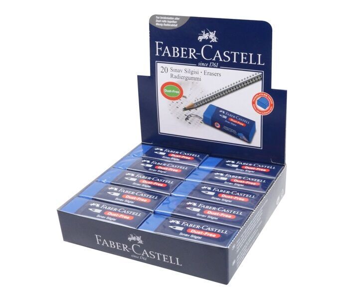 Faber-Castell Sınav Silgisi Büyük Boy 20 adet (Paket)