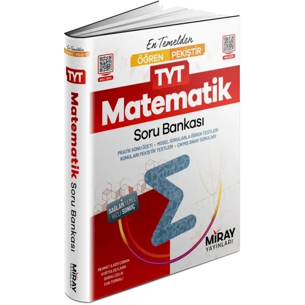 Miray Yayınları Öğren Pekiştir TYT Matematik Konu Özetli Soru Bankası - Sınırlı Stok 20 adet