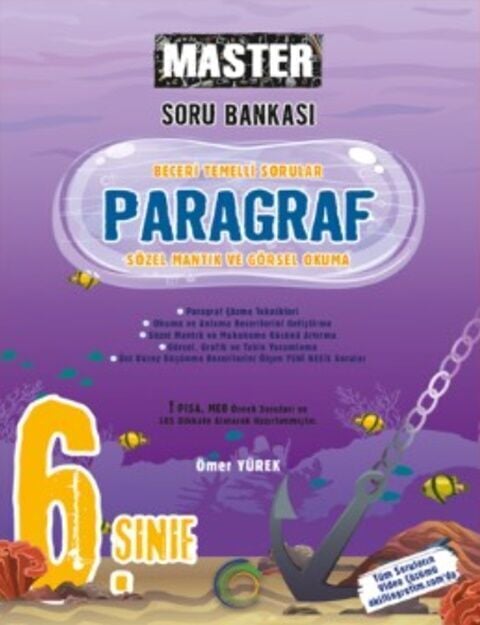 Okyanus Yayınları 6. Sınıf Master Paragraf Soru Bankası