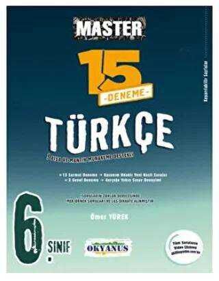 Okyanus Yayınları 6. Sınıf Master 15 Türkçe Denemesi