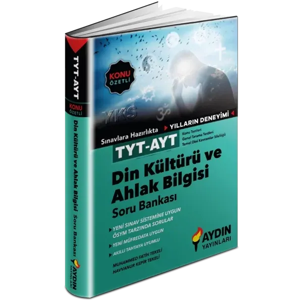 Aydın Yayınları TYT-AYT Din Kültürü ve Ahlak Bilgisi Konu Özetli Soru Bankası