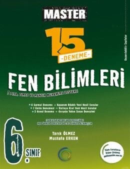Okyanus Yayınları 6. Sınıf Master 15 Fen Bilimleri Denemesi