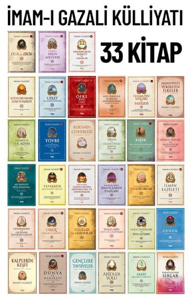 İmam ı Gazali Külliyatı 33 Kitap Seti