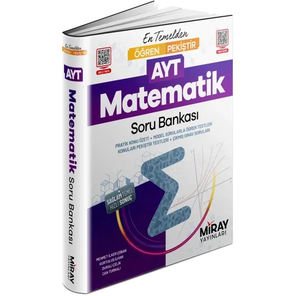 Miray Yayınları Öğren Pekiştir AYT Matematik Konu Özetli Soru Bankası