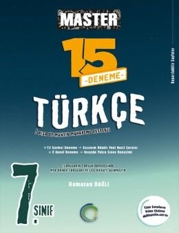 Okyanus Yayınları 7. Sınıf Master 15 Türkçe Denemesi