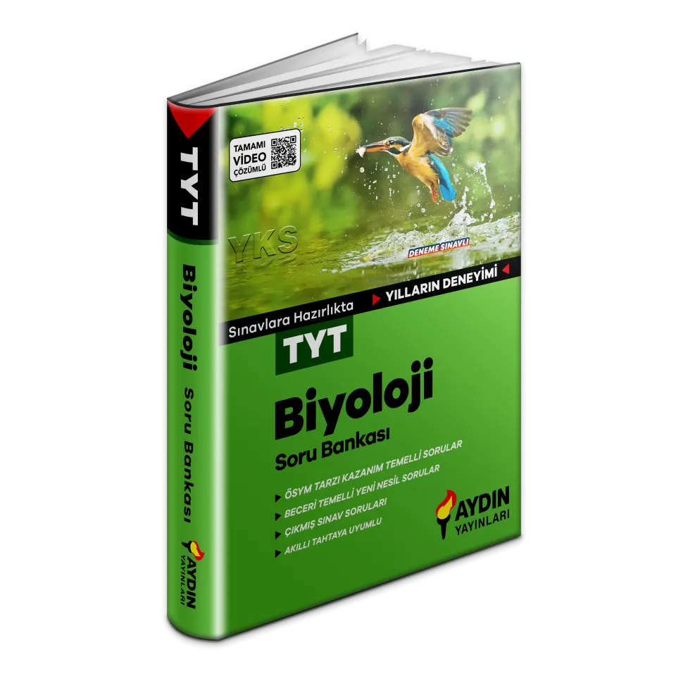 Aydın Yayınları TYT Biyoloji Soru Bankası