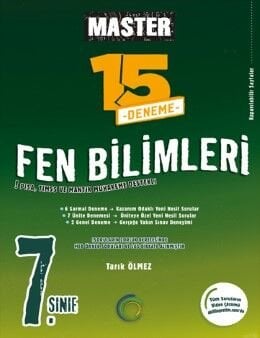 Okyanus Yayınları 7. Sınıf Master 15 Fen Bilimleri Denemesi
