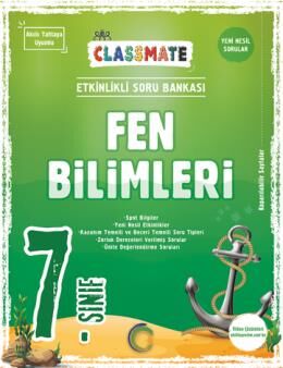 Okyanus Yayınları 7. Sınıf Classmate Fen Bilimleri Soru Bankası