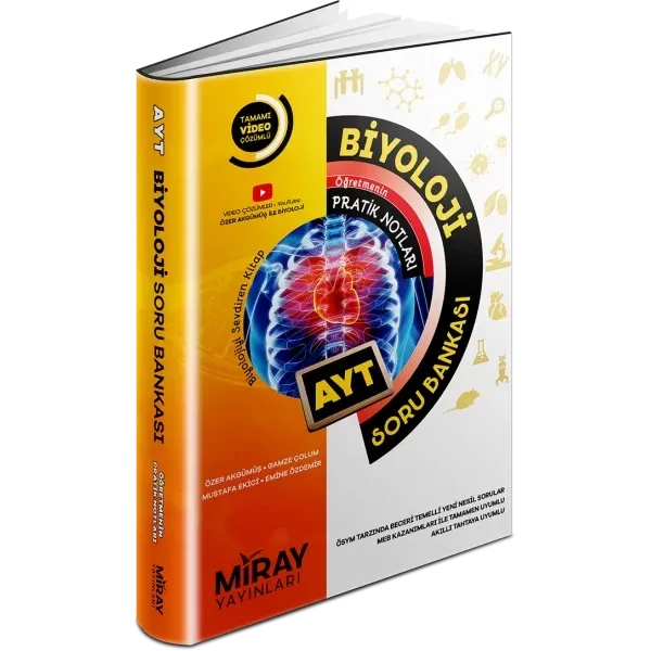 Miray Yayınları AYT Biyoloji Soru Bankası