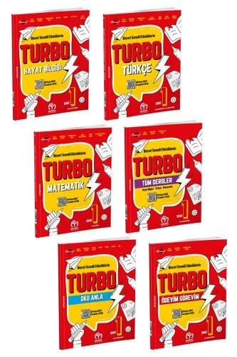 Model Yayınları 1.Sınıf Turbo 2.Dönem Eğitim Seti (6 Kitap)
