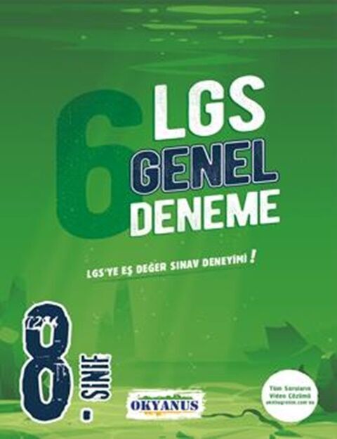 Okyanus Yayınları 8. Sınıf Classmate 6 Genel Deneme